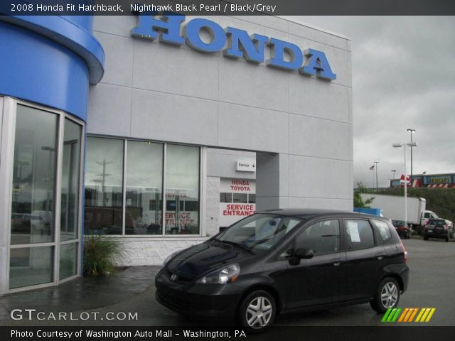 2008 Honda Fit Hatchback in Nighthawk Black Pearl