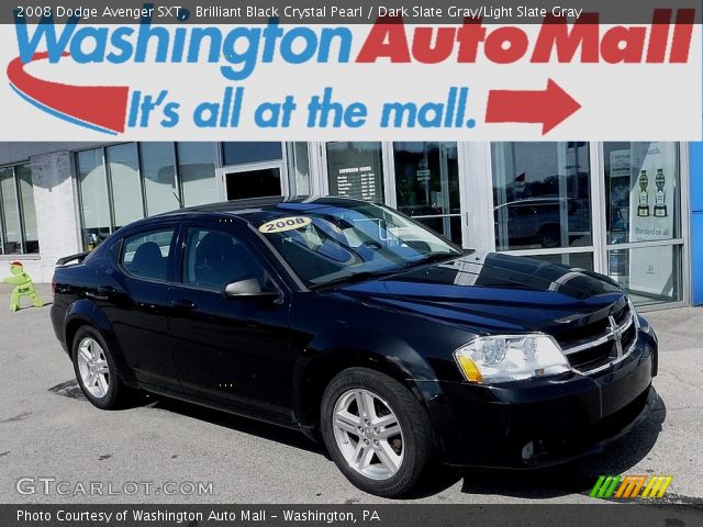 2008 Dodge Avenger SXT in Brilliant Black Crystal Pearl