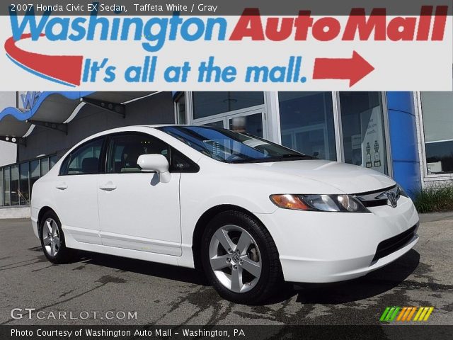 2007 Honda Civic EX Sedan in Taffeta White