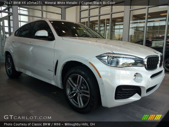 2017 BMW X6 xDrive35i in Mineral White Metallic