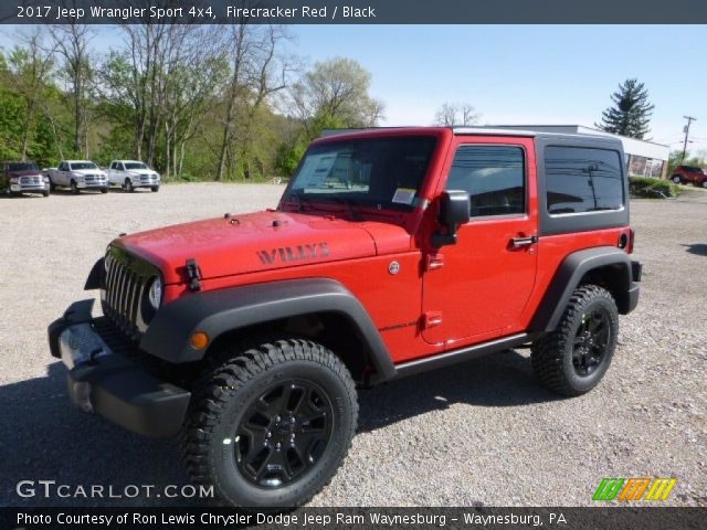 2017 Jeep Wrangler Sport 4x4 in Firecracker Red