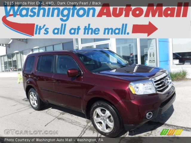 2015 Honda Pilot EX-L 4WD in Dark Cherry Pearl