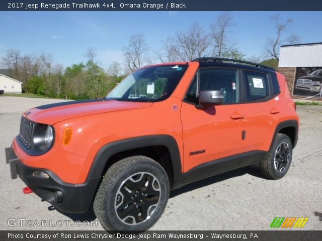 2017 Jeep Renegade Trailhawk 4x4 in Omaha Orange