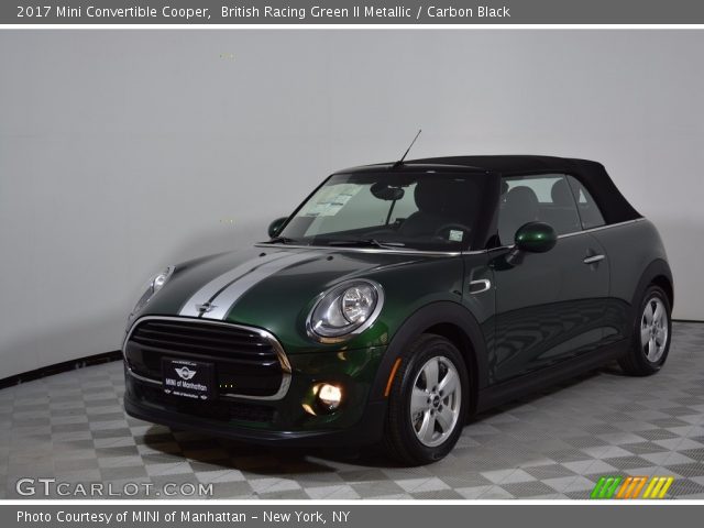 2017 Mini Convertible Cooper in British Racing Green II Metallic