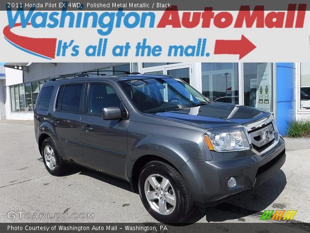 2011 Honda Pilot EX 4WD in Polished Metal Metallic