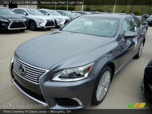 2017 Lexus LS 460 AWD in Nebula Gray Pearl