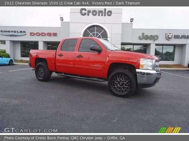 2012 Chevrolet Silverado 1500 LS Crew Cab 4x4 in Victory Red