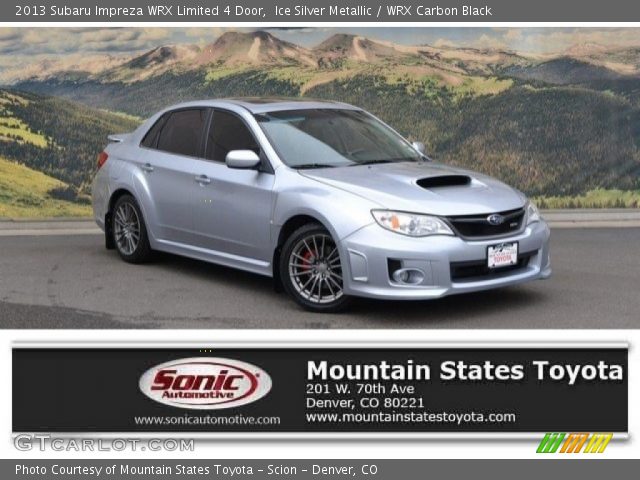 2013 Subaru Impreza WRX Limited 4 Door in Ice Silver Metallic