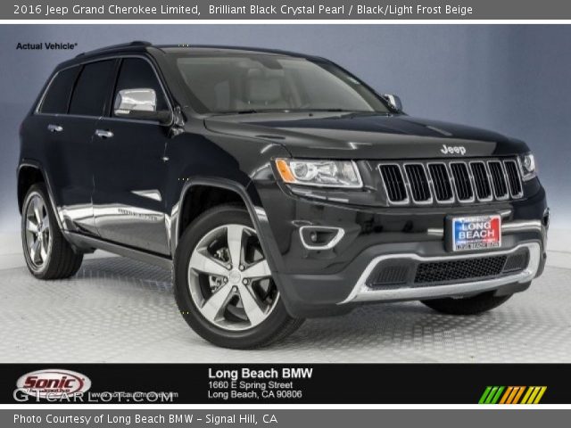 2016 Jeep Grand Cherokee Limited in Brilliant Black Crystal Pearl
