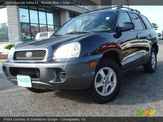 2004 Hyundai Santa Fe  in Moonlit Blue