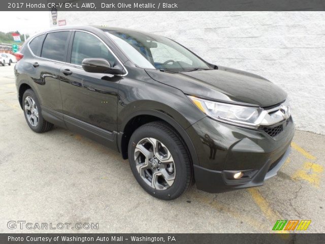 2017 Honda CR-V EX-L AWD in Dark Olive Metallic