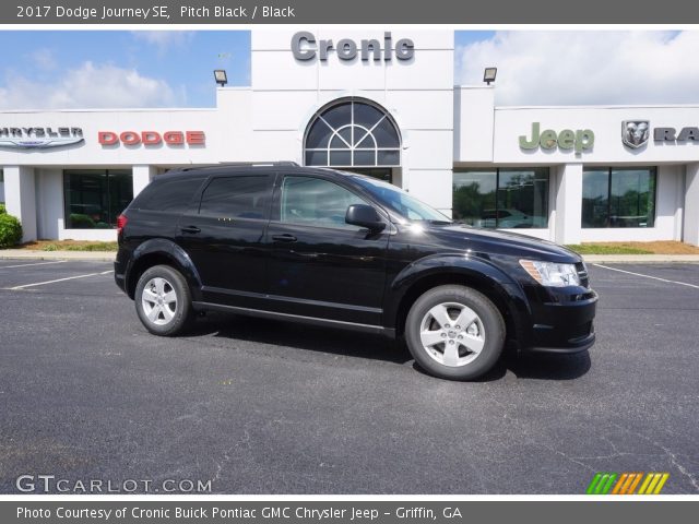 2017 Dodge Journey SE in Pitch Black