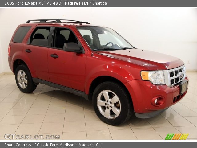 2009 Ford Escape XLT V6 4WD in Redfire Pearl