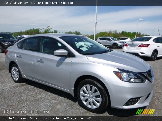 2017 Nissan Sentra S in Brilliant Silver