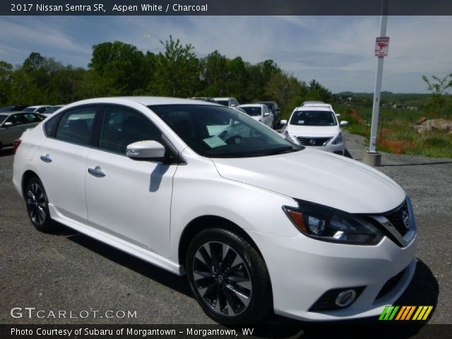 2017 Nissan Sentra SR in Aspen White