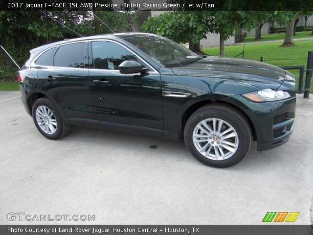 2017 Jaguar F-PACE 35t AWD Prestige in British Racing Green