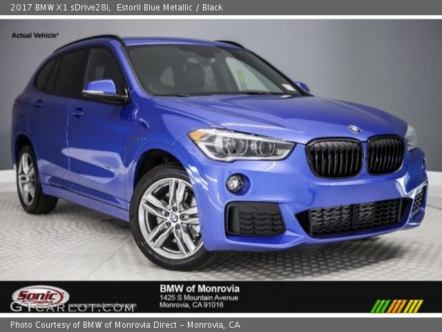 2017 BMW X1 sDrive28i in Estoril Blue Metallic