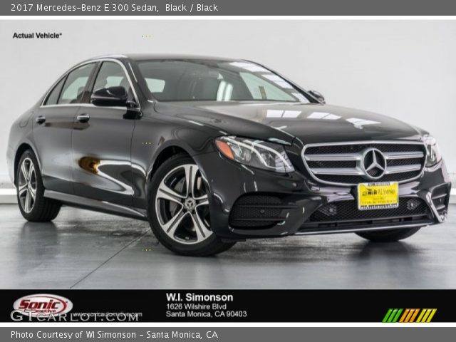 2017 Mercedes-Benz E 300 Sedan in Black