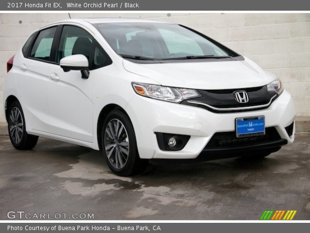 2017 Honda Fit EX in White Orchid Pearl