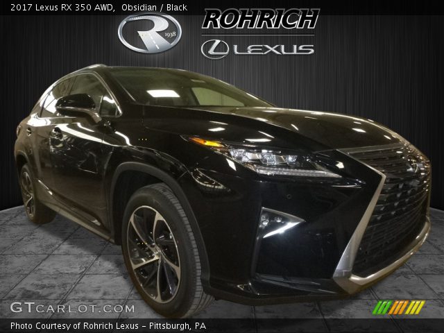 2017 Lexus RX 350 AWD in Obsidian