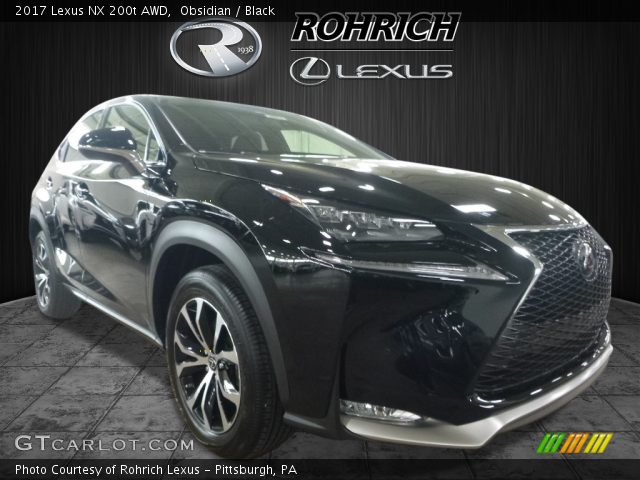2017 Lexus NX 200t AWD in Obsidian