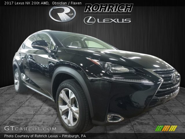 2017 Lexus NX 200t AWD in Obsidian