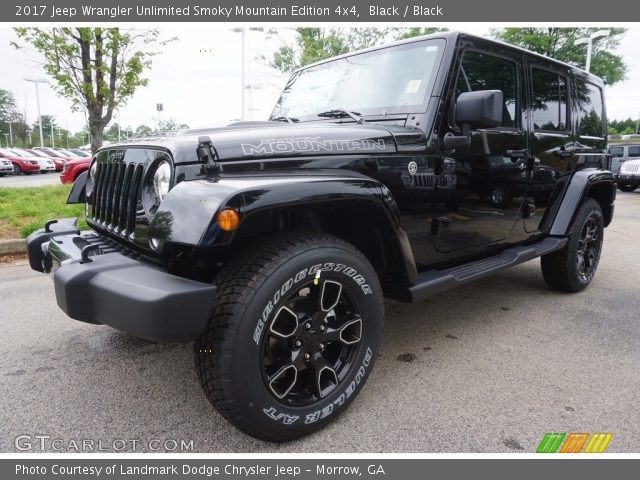 2017 Jeep Wrangler Unlimited Smoky Mountain Edition 4x4 in Black