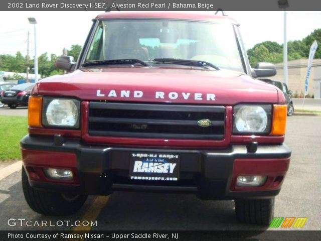 2002 Land Rover Discovery II SE7 in Alveston Red Pearl