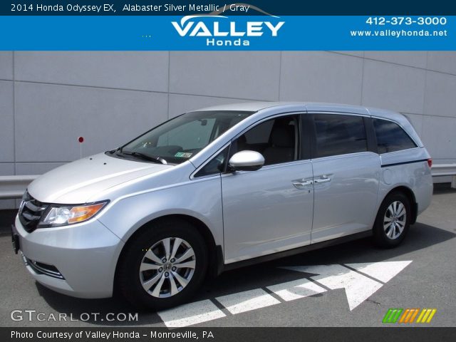 2014 Honda Odyssey EX in Alabaster Silver Metallic