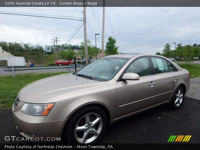 2006 Hyundai Sonata LX V6 in Golden Beige