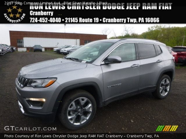 2017 Jeep Compass Limited 4x4 in Billet Silver Metallic