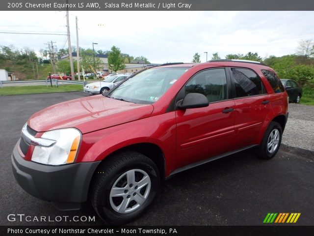 2005 Chevrolet Equinox LS AWD in Salsa Red Metallic