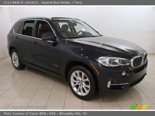 2014 BMW X5 xDrive35i in Imperial Blue Metallic