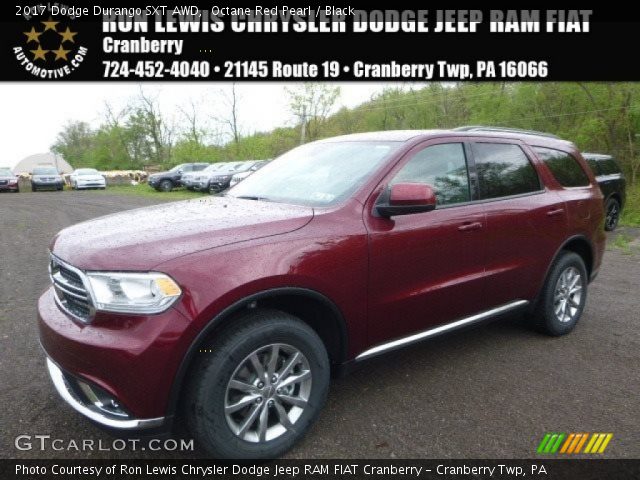 2017 Dodge Durango SXT AWD in Octane Red Pearl