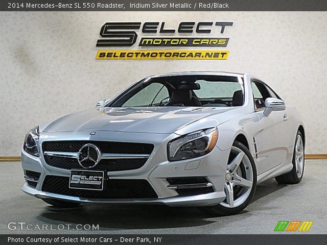 2014 Mercedes-Benz SL 550 Roadster in Iridium Silver Metallic