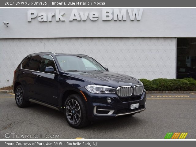 2017 BMW X5 xDrive35i in Imperial Blue Metallic