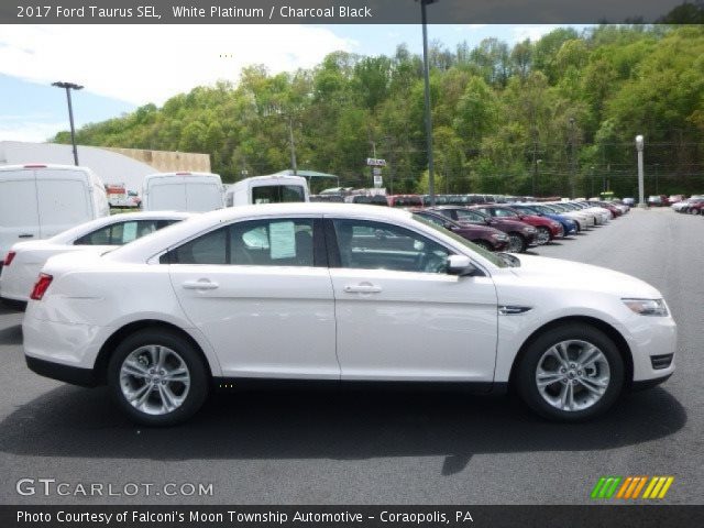 2017 Ford Taurus SEL in White Platinum