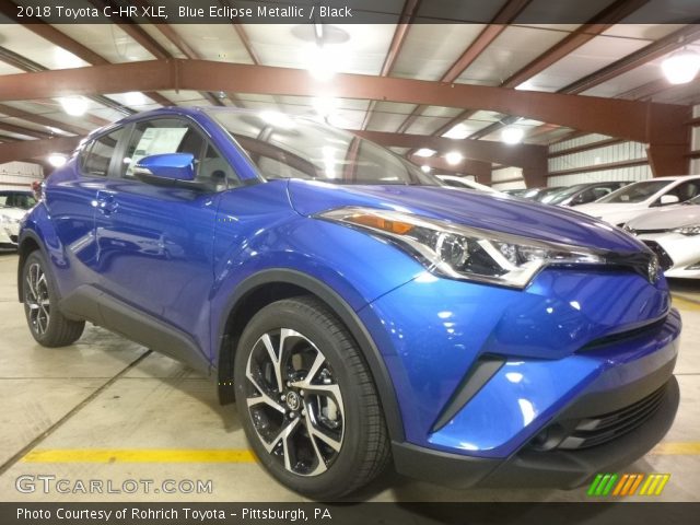 2018 Toyota C-HR XLE in Blue Eclipse Metallic