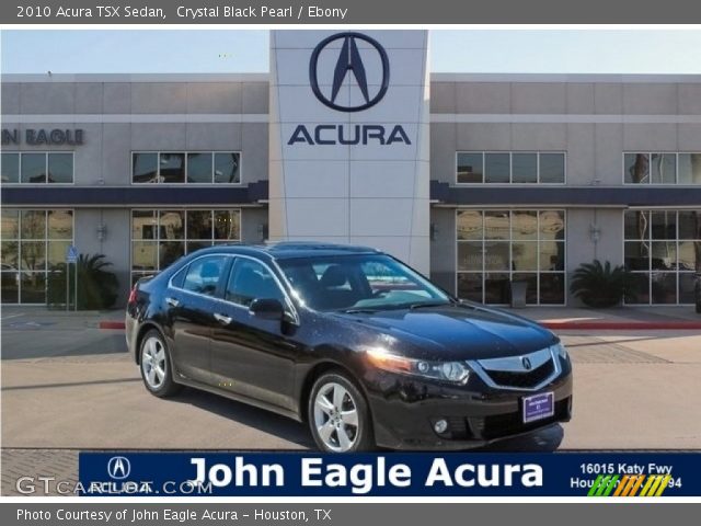 2010 Acura TSX Sedan in Crystal Black Pearl