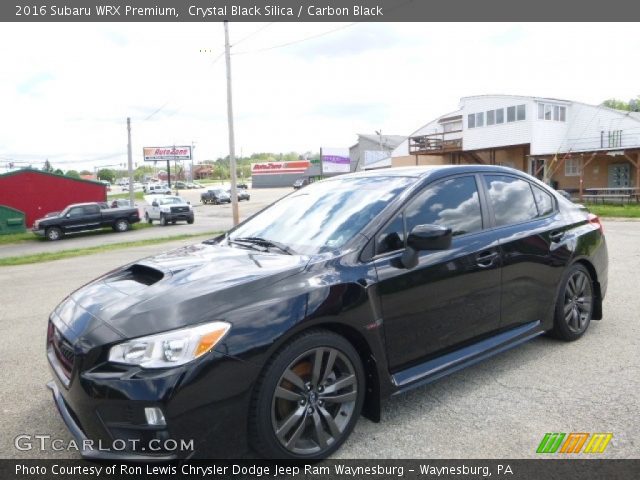 2016 Subaru WRX Premium in Crystal Black Silica