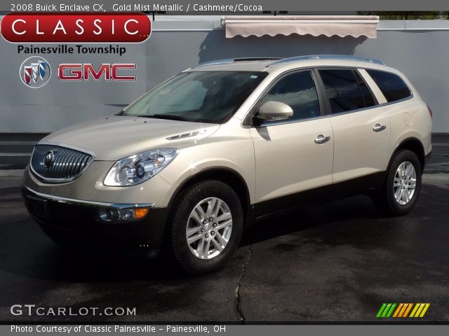 2008 Buick Enclave CX in Gold Mist Metallic