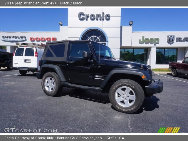 2014 Jeep Wrangler Sport 4x4 in Black