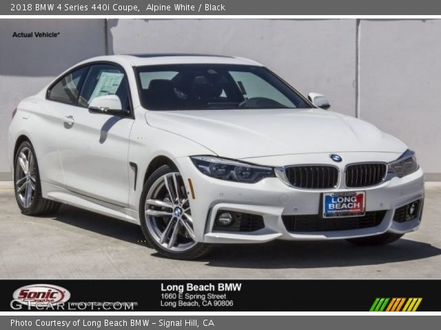 2018 BMW 4 Series 440i Coupe in Alpine White