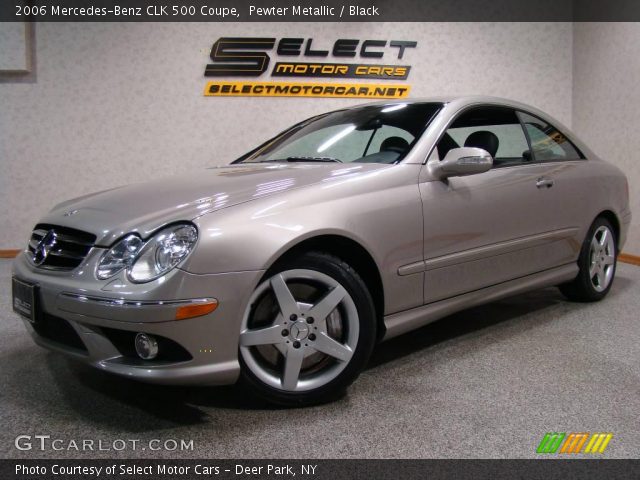 2006 Mercedes-Benz CLK 500 Coupe in Pewter Metallic