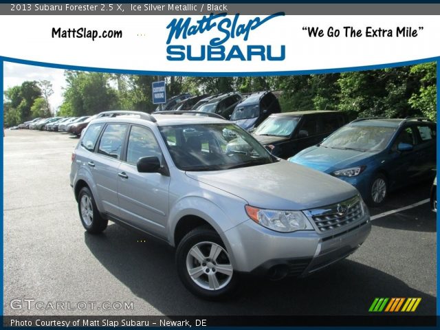 2013 Subaru Forester 2.5 X in Ice Silver Metallic