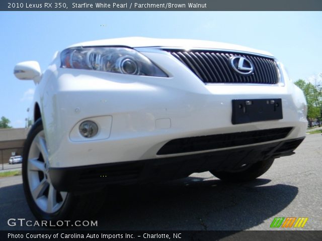 2010 Lexus RX 350 in Starfire White Pearl