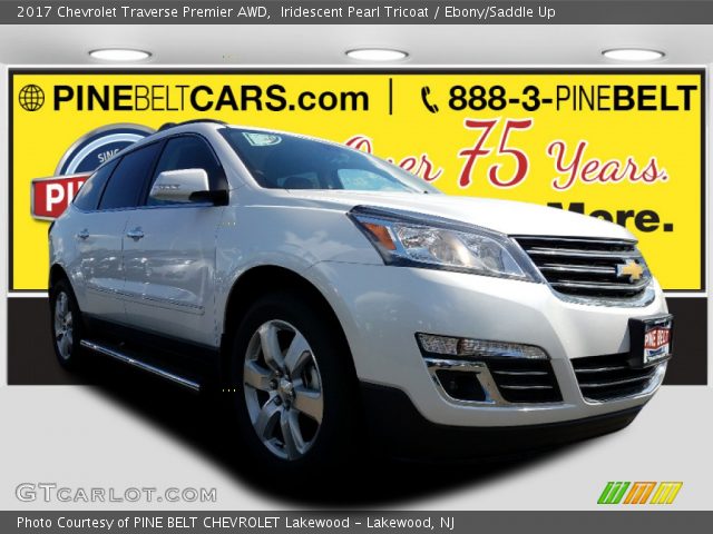 2017 Chevrolet Traverse Premier AWD in Iridescent Pearl Tricoat