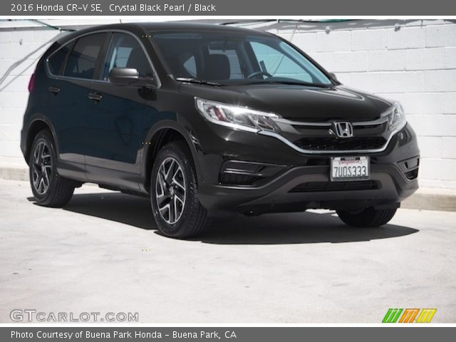 2016 Honda CR-V SE in Crystal Black Pearl