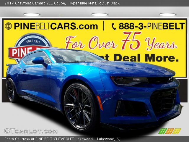 2017 Chevrolet Camaro ZL1 Coupe in Hyper Blue Metallic