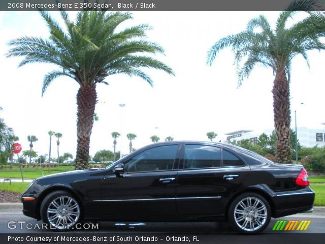 2008 Mercedes-Benz E 350 Sedan in Black